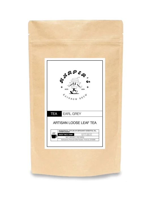 Harper's Earl Grey Tea – Loose Leaf Bergamot Black Tea Evening Blend