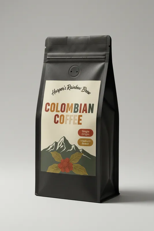 Harper's Colombian Coffee – Single Origin Medium Roast Ground Coffee