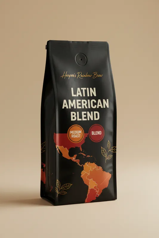 Harper's Latin American Blend Coffee – Medium Roast Single Origin